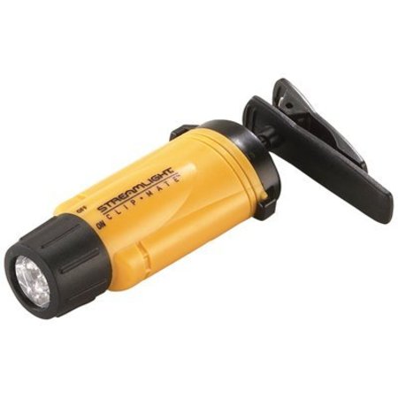 STREAMLIGHT CLIPMATE-YELLOW w/WHITE LED SR61100